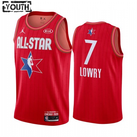 Camiseta Niños Toronto Raptors Kyle Lowry 7 2020 All-Star Jordan Brand Rojo Swingman